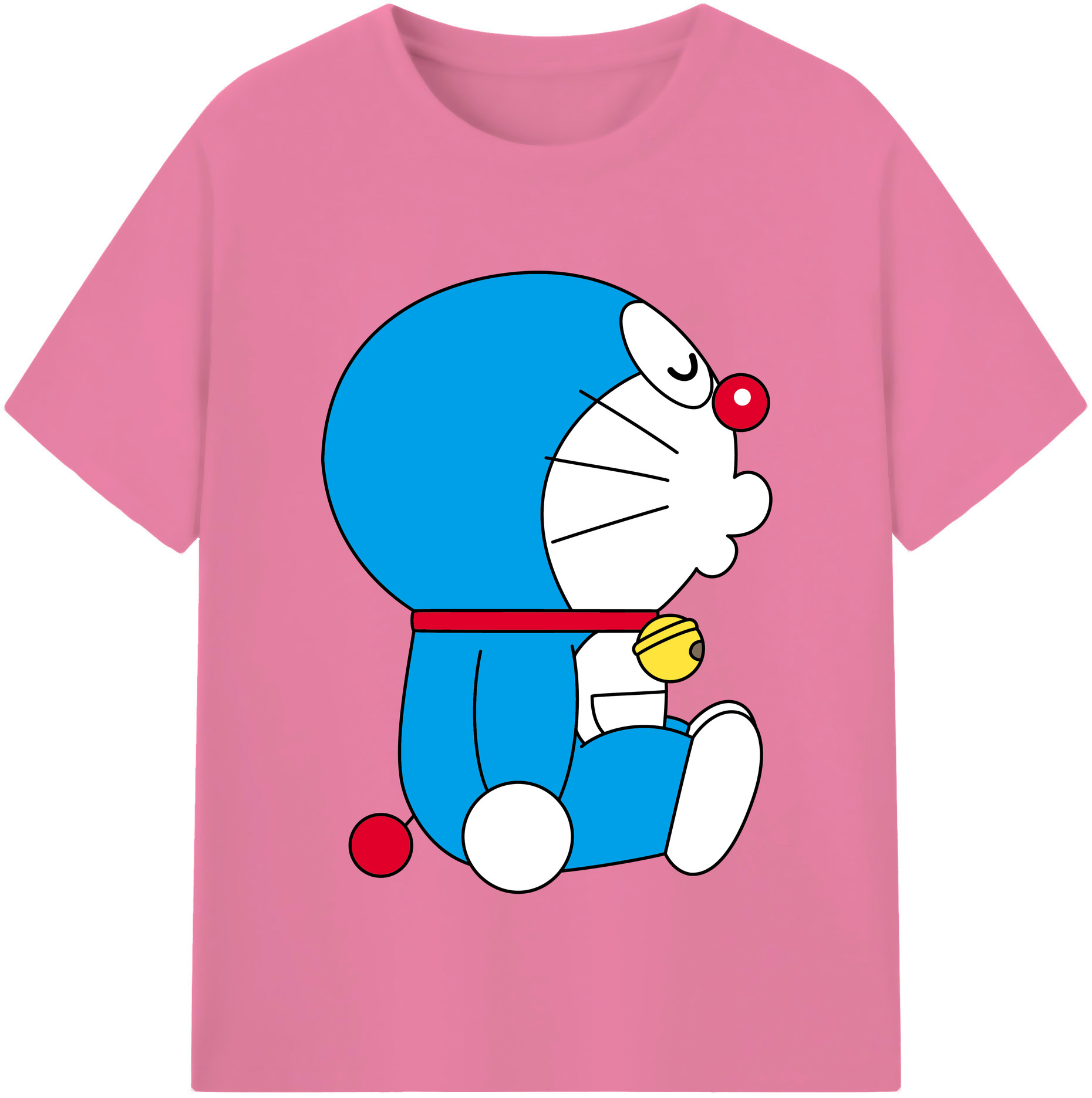 （画像用） ドラえもん Doraemon 綿100％半袖Tシャツ（フロントプリント）